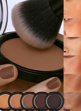 Silky Matte Bronzer Setting Makeup Contour Powder Long lasti
