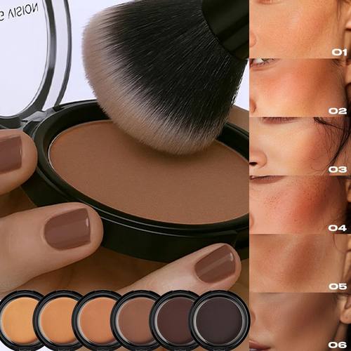 Silky Matte Bronzer Setting Makeup Contour Powder Long lasti