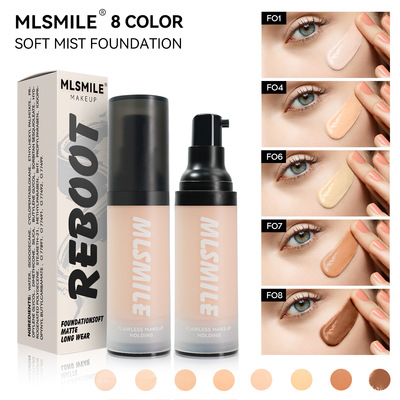 Face Foundation Cream Oil-Control Matte BBCream Waterproof L