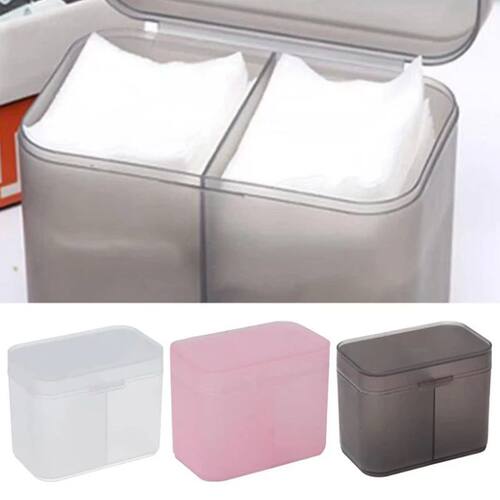 Cotton Pads Swab Nail Wipes Makeup Brushes Organizer Storage