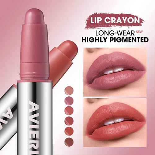 Smooth Matte Lipstick - Long-Lasting, Moisturizing, and Easy
