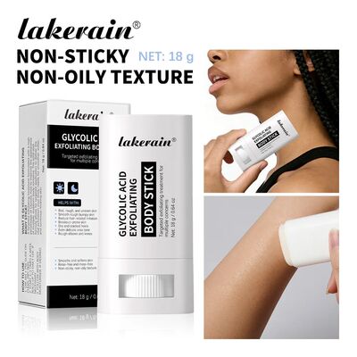 Glycolic Acid Exfoliating Body Stick Smooth Soften Rough Bum