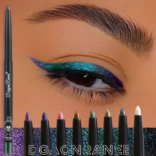 Pearlescent Aurora Eyeliner Pencil Waterproof Blue Purple Di