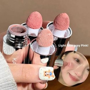 Velvet Liquid Blush Matte Sponge Head Blusher Natural Lastin