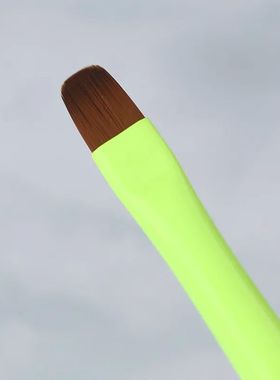 Green Nail Brush Gel Brush For Manicure Acrylic UV Gel Exten