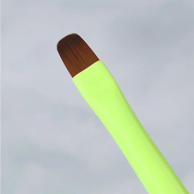 Green Nail Brush Gel Brush For Manicure Acrylic UV Gel Exten
