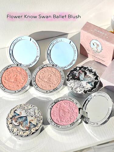 Flower Knows Swan Ballet Series Swan Embossed Blush 5g  Last