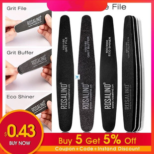 Nail File Nail Buffer Washable Grinding Polishing Sanding