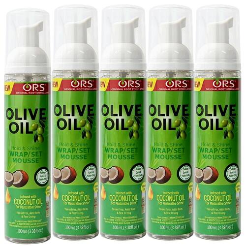 Curly Hair Mousse（100ml) For Wigs Strong Hold Olive Oil Hai