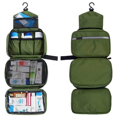 Hanging Men's Toiletry Bag Large Waterproof Cosmetic Bags Tr