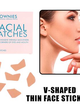 144Patches Face Lift Tape Thin Face Sticker Anti-Wrinkle Ant