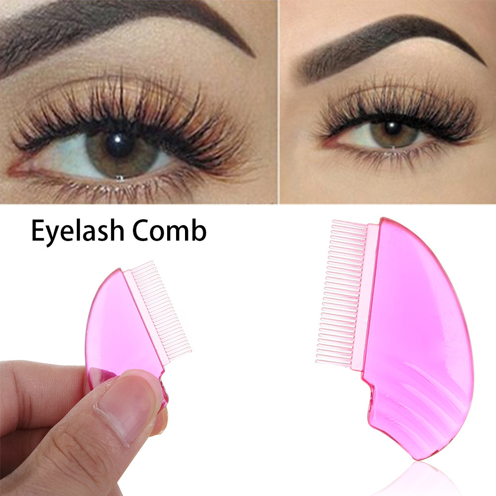 1pc plastic brush eyelash comb eyelash lift curl eye makeup