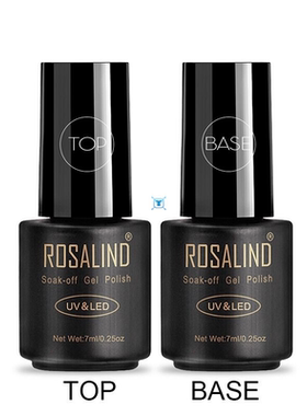 Gel Polish Top Coat Base Coat Shiny Long Lasting Reinforce