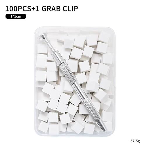 100pcs Gradient Sponge Brush Nail Art Sponge Set for DIY Nai