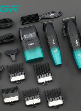 VGR Hair Trimmer Professional 9000 RPM Hair Clipper Cordless