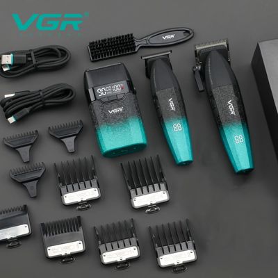 VGR Hair Trimmer Professional 9000 RPM Hair Clipper Cordless