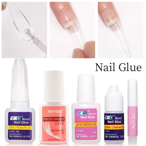 Acrylic Nail Tips Glue Professional Nail Decoration Super Ad