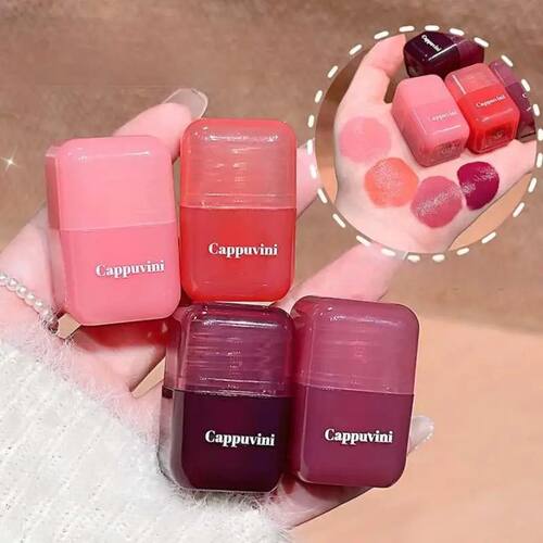 Cappuvini Mini Moisturizing Liquid Blush Energetic Pink Chee