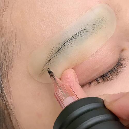 10/20/30/50 pcs Permanent Eyebrow Practice Skin Makeup Tatto