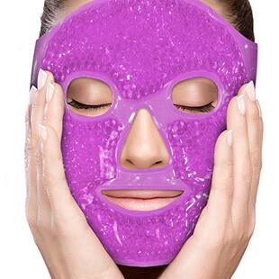 Ice Gel Eye Face Mask Hot Cold Therapy Sleep Mask for Migrai