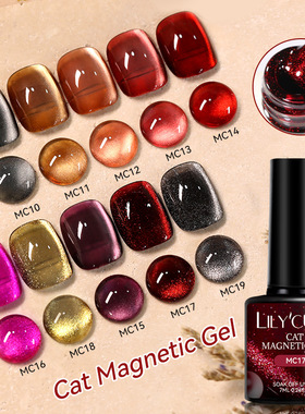 7ML Snowlight Cat Magnetic Gel Nail Polish Grow-In-Dark Refl