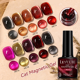 7ML Cat Snowlight Nail Magnetic Polish Gel Refl Dark Grow