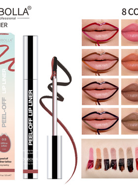 Peel Off Lip Liner Stain Long Wear Tattoo Lip Liner Matte Fi