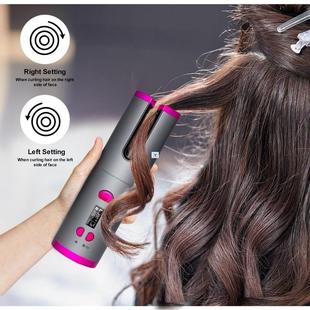 Cordless Automatic Hair Curler iron wireless Curling Iron US