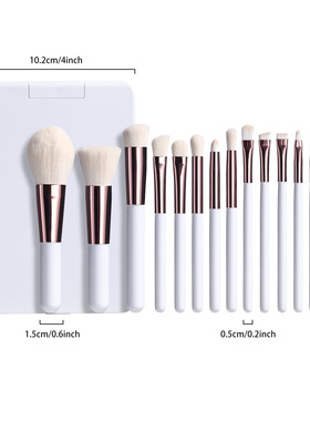 14PC Makeup Brushes Set Foundation Concealer Brush Eyelashes