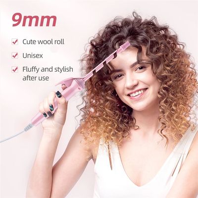 9mm Mini Hair Curling Iron Hair Curler Wand Professional Cur