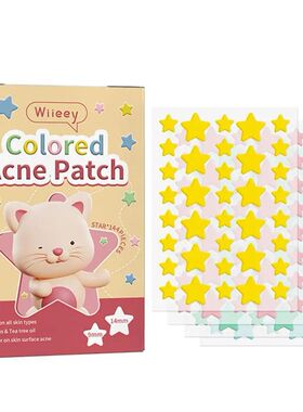144 PCS/SET Star Pimple Patch Acne Colorful Invisible Acne R