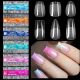 Tip Nail Soft 600pcs Matte Gel Half Acrylic Tips Clear