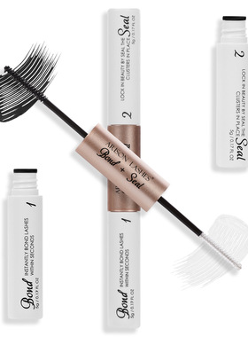 DIY Eyelash Glue Coating Single Cluster Segmented False Mink