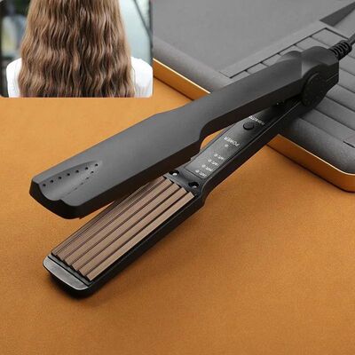 Professional Hair Curler Crimper Ceramic Corrugated Curler C