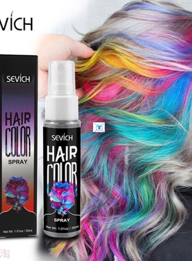 Sevich 30ml Temporary Spray hair dye Liquid hair dye Unisex