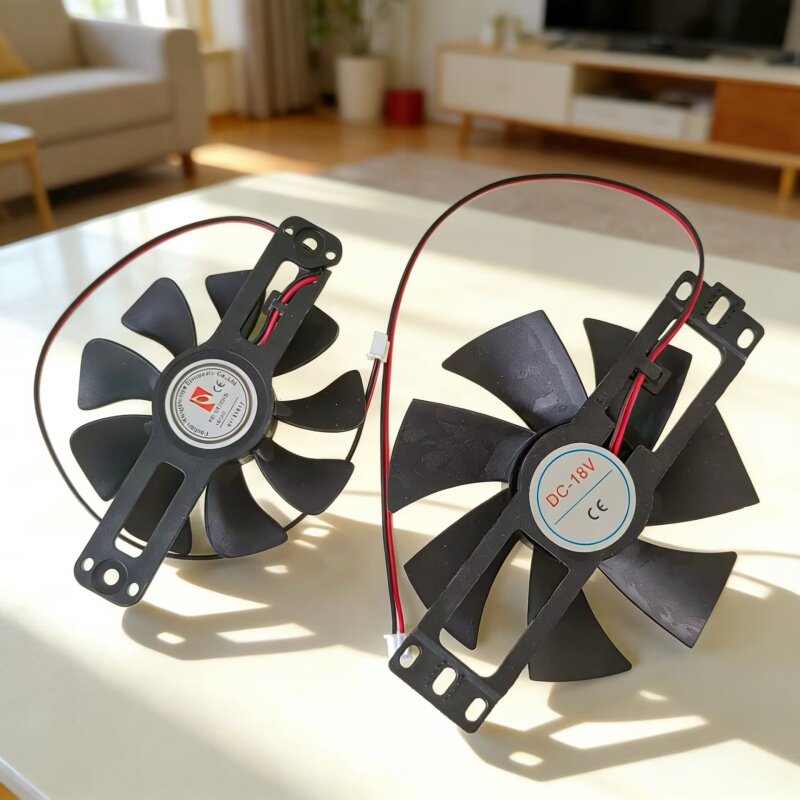 美的电磁炉18V风扇散热风扇风机配件风扇叶小号9叶PD9020大号七叶
