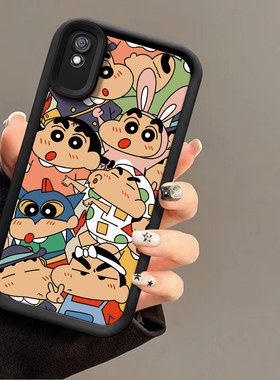 适用于红米9A手机壳新款学生简约m2006c3lc蜡笔小新redmi 9a保护套ins可爱少女hongmi 9a卡通搞怪redml9a硅胶