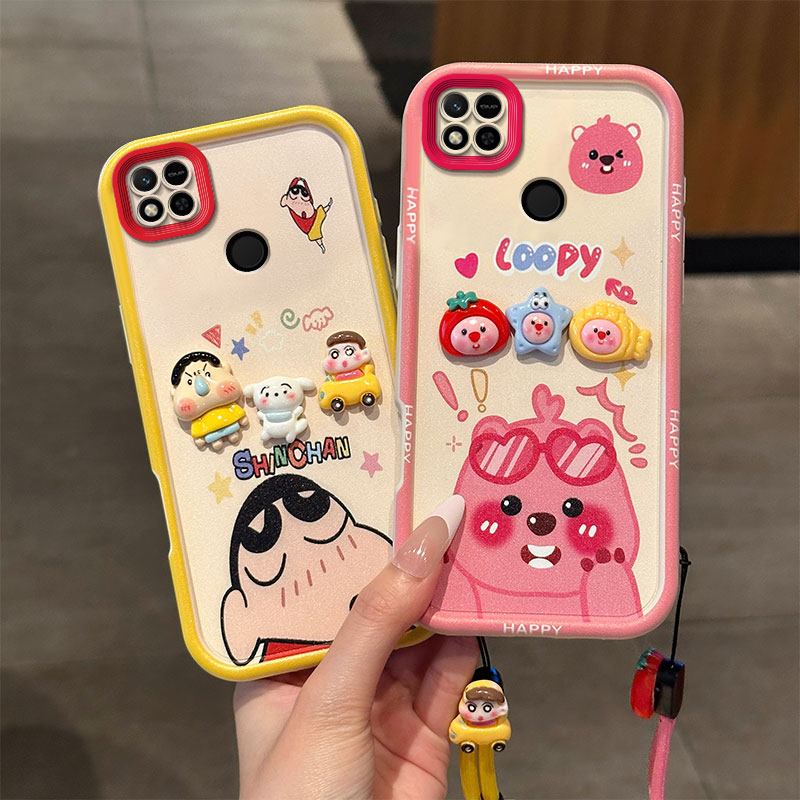 卡通可爱情侣全包边防摔