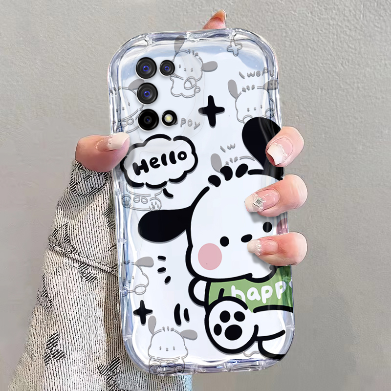 OPPOrealmeV5硅胶卡通奶油边软壳