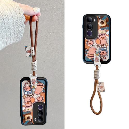 卡通可爱煤球立体带手绳