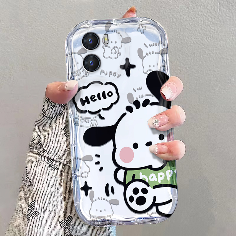 VIVOY10硅胶卡通奶油边软壳