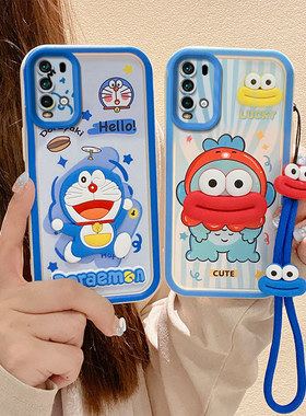 适用红米note9 4G手机壳日韩少女M2010J19SC立体公仔redmi note9pro 4g版保护套ins可爱女nite9时尚学生n0te