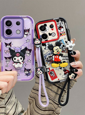 库洛米适用小米POCOX6Neo手机壳3d公仔米奇POCOX65G男女叮当卡通趣味可爱壳