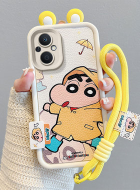 适用OPPOReno7Lite手机壳时尚潮女款Reno8Lite硅胶少女Reno8Z小羊皮保护套insReno7Z5G动漫图案立体趣味外壳