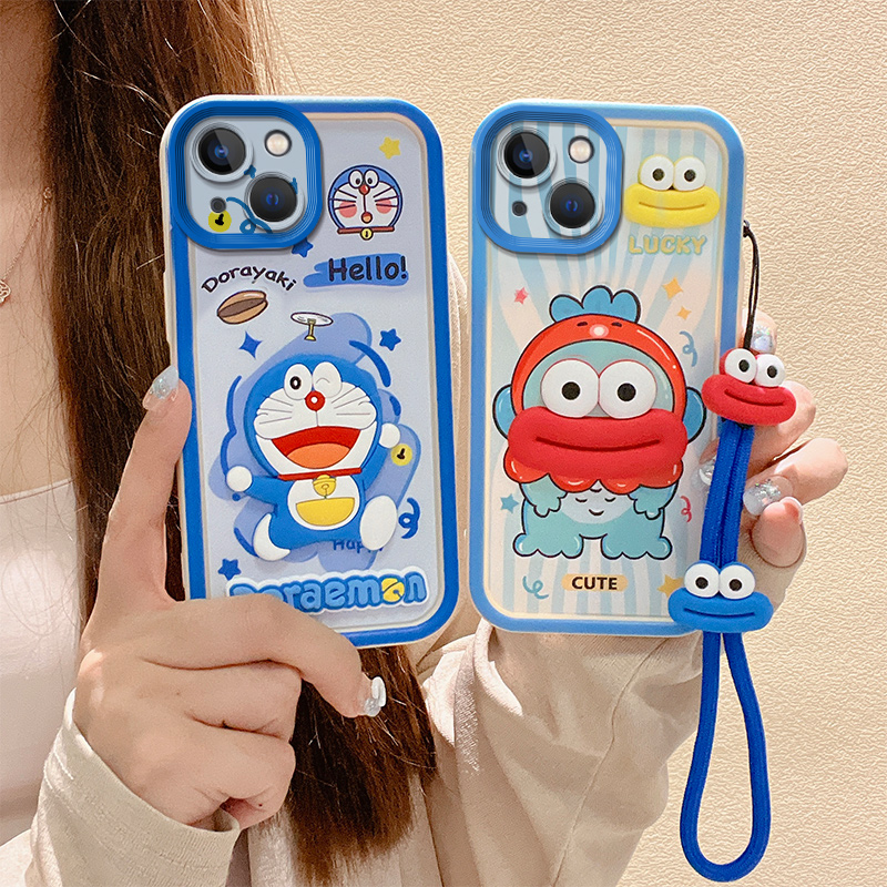 苹果15硅胶卡通可爱公仔软壳