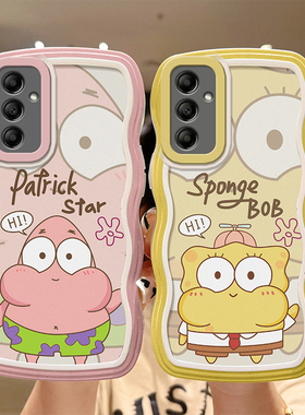 适用于三星A14 4G手机壳少女搞怪A145F海绵宝宝galaxy a14 5g保护套ins可爱女生SM-A145P日韩卡通samsung硅胶