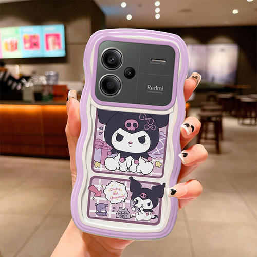 适用于红米NOTE13手机壳日韩搞怪学生redmi note13pro保护套nite13硅胶防摔n0te13pro+时尚可爱少女mote13潮