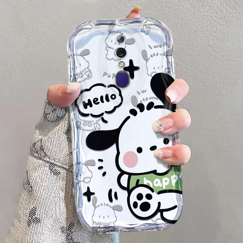 OPPOA9硅胶卡通奶油边软壳