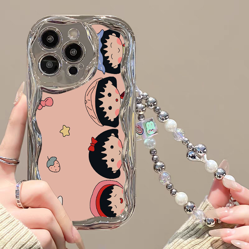 樱桃小丸子适用小米13pro手机壳女新款xiaomi 12s个性搞怪civi3卡通学生。红米note12保护套ins韩风k60可爱女