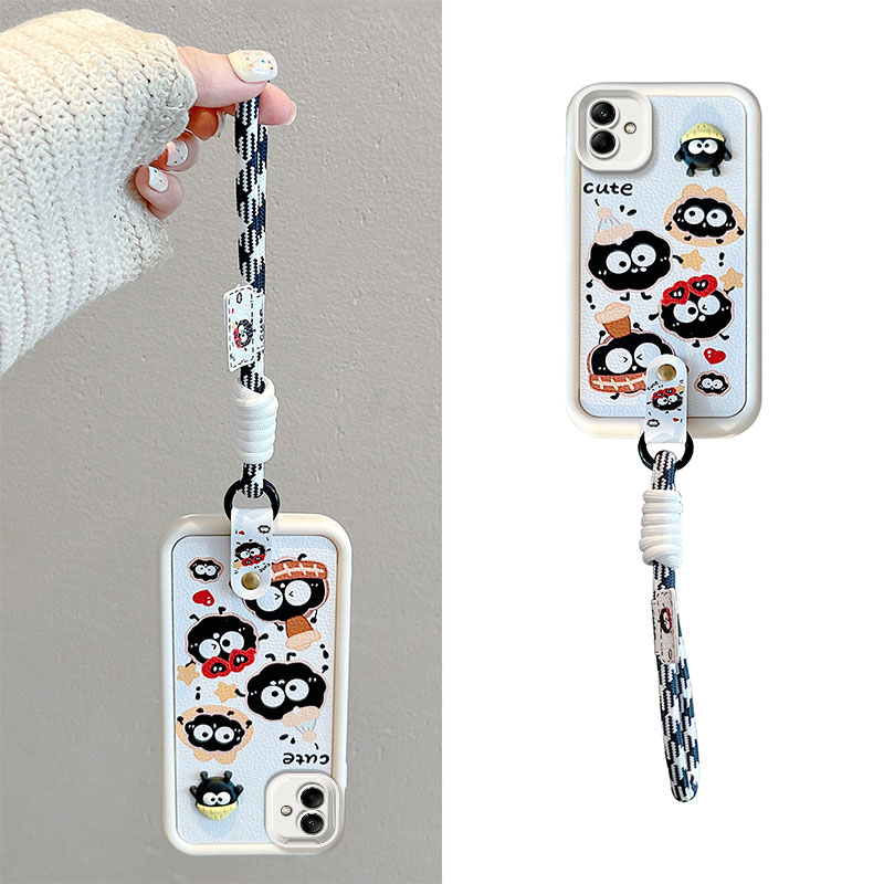 卡通可爱煤球立体带手绳